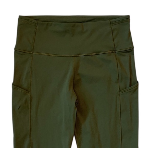 lululemon athletica High-Rise Leggings in Olive Green - Picture 5 of 8